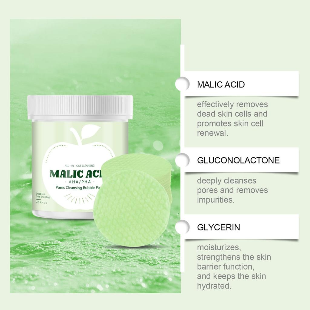 Очищающие салфетки для ухода за порами, освежающие и очищающие поры, увлажняющие и увлажняющие салфетки для очищения кожи 5 мл