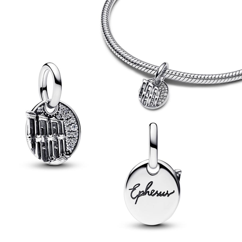 New in Flower heart landmark building Charm Beads Fit 925 Silver women Bracelet DIY Jewelry Gift