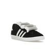 Jeremy Scott x adidas Campus 80s Bones - Черные Унисекс Кроссовки Core-Black Footwear-White HQ4493