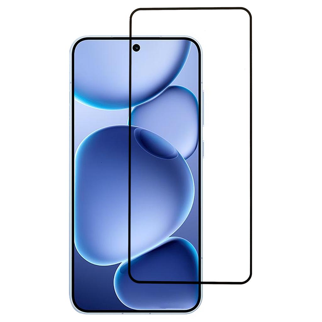 For Oppo Find X8s 5G Front Screen Protector Silk Printing Full Glue Tempered Glass Screen Film