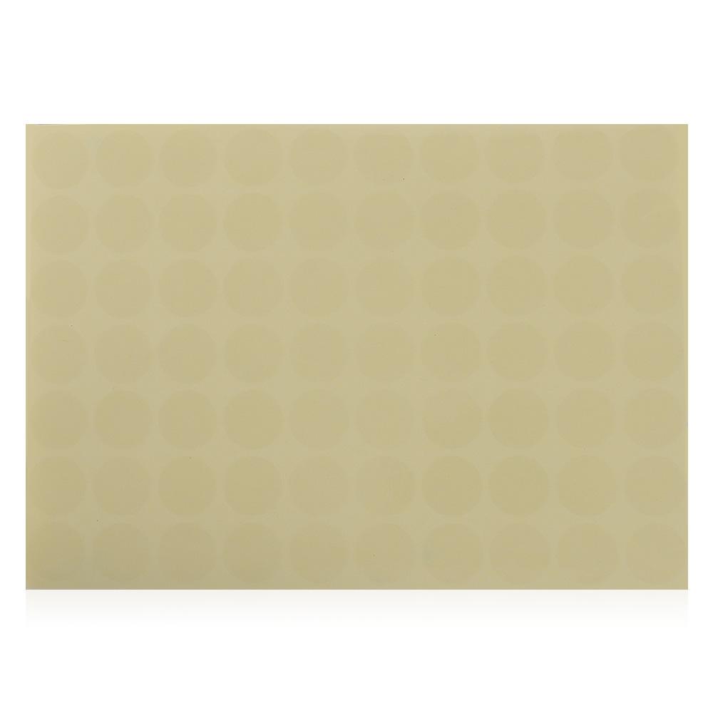 8/24/48/70/96/132 шт. новая круглая вафельная наклейка в горошек, самоклеящаяся этикетка, прозрачная герметизация файла