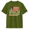 Oversized T Shirt Beach Justice For Ali Khaunisexei Fashion Tshirts Pure Cotton Tee Shirt For Unisex Aesthetic Short Sleeve Clothing