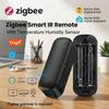 Zigbee IR Remote with Temp Humidity Sensor Universal Infrared Controller For Air Conditioner TV Smart Life Z2MQTT TUYA Gateway