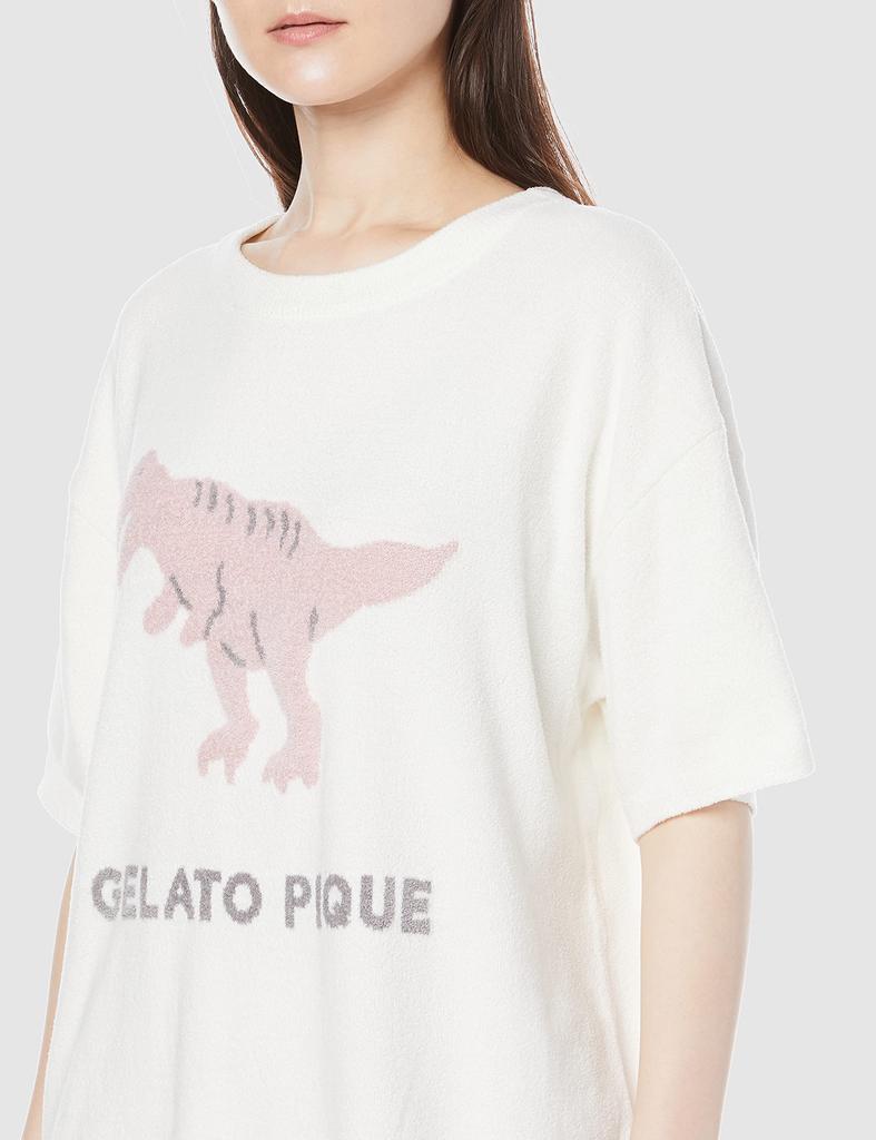 Gelato Pique JQD Motif Pullover PWNT212084 OWHT F One-Point Women's