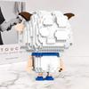 Lezi 8182 Lucky Smart Sheep Stupid Wolf мультфильм животных монстр домашнее животное мини алмазные блоки кирпичи строительные игрушки для детей без коробки