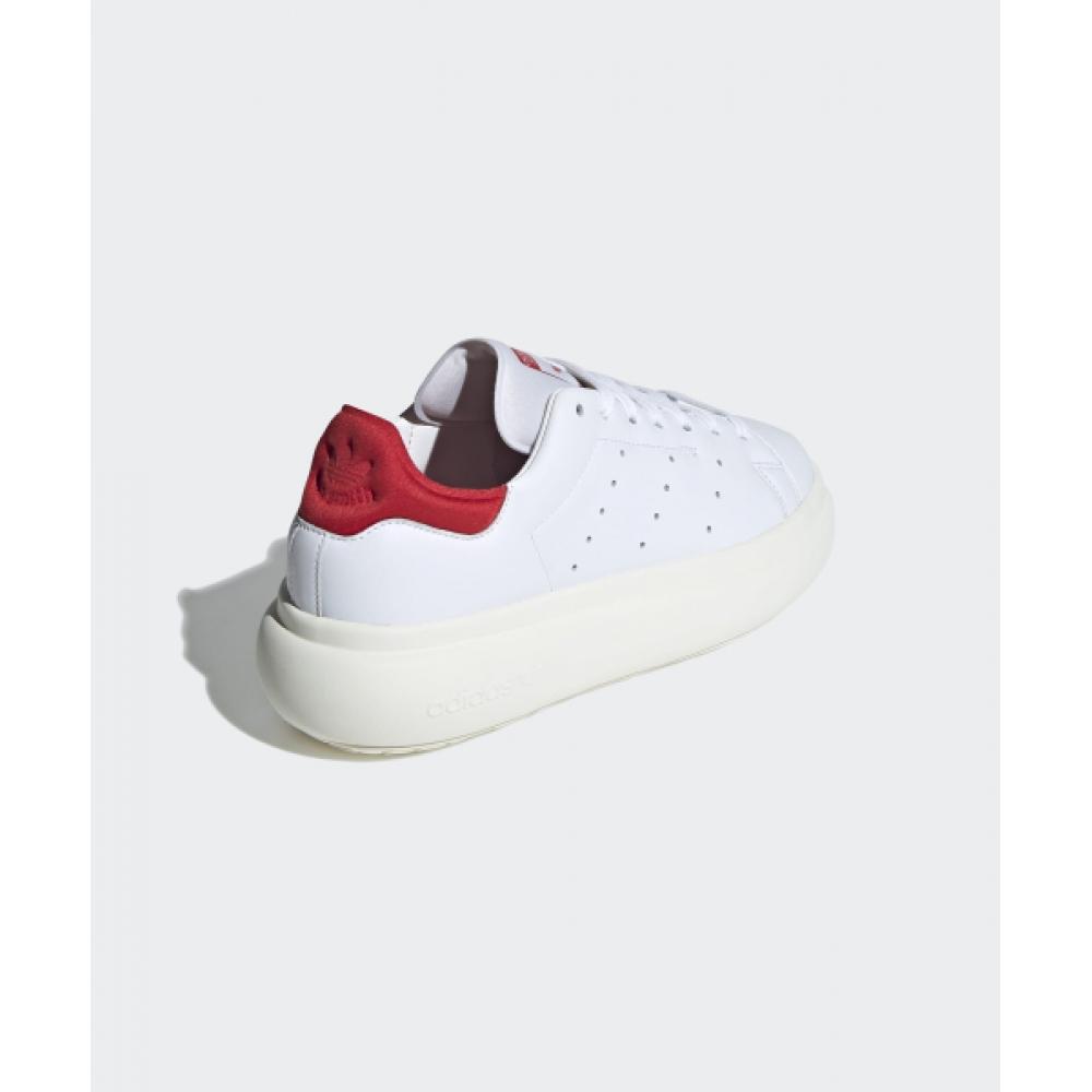 Adidas Stan Smith Platform W White Red Ie0452