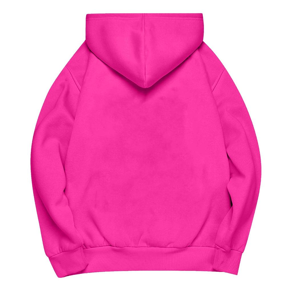 Women's Long Sleeve Oversized Oversized Drop Shoulder Sleeves Women's Hooded Plush Sweatshirt