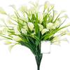 Artificial Calla Lily Bouquet 33cm Fake Flowers for Indoor Home Room Decor Garden Wedding Decora Outdoor Vase Flower Arrangement
