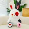 Adorable Rose-themed Plush Rabbit Toy Perfect For Halloween And Gift Giving