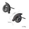 Xiaomi Skyrim Cute Animal Stud Earrings Flamingo Hedgehog Deer Chihuahua Rhinoceros Cat Fish Dog Paw Black Stainless Steel Earring Gift