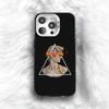 Creative Parody D-David Greek Phone Case For iPhone 16 17 15 14 12 13 Pro Max Black Color Shockproof Cover