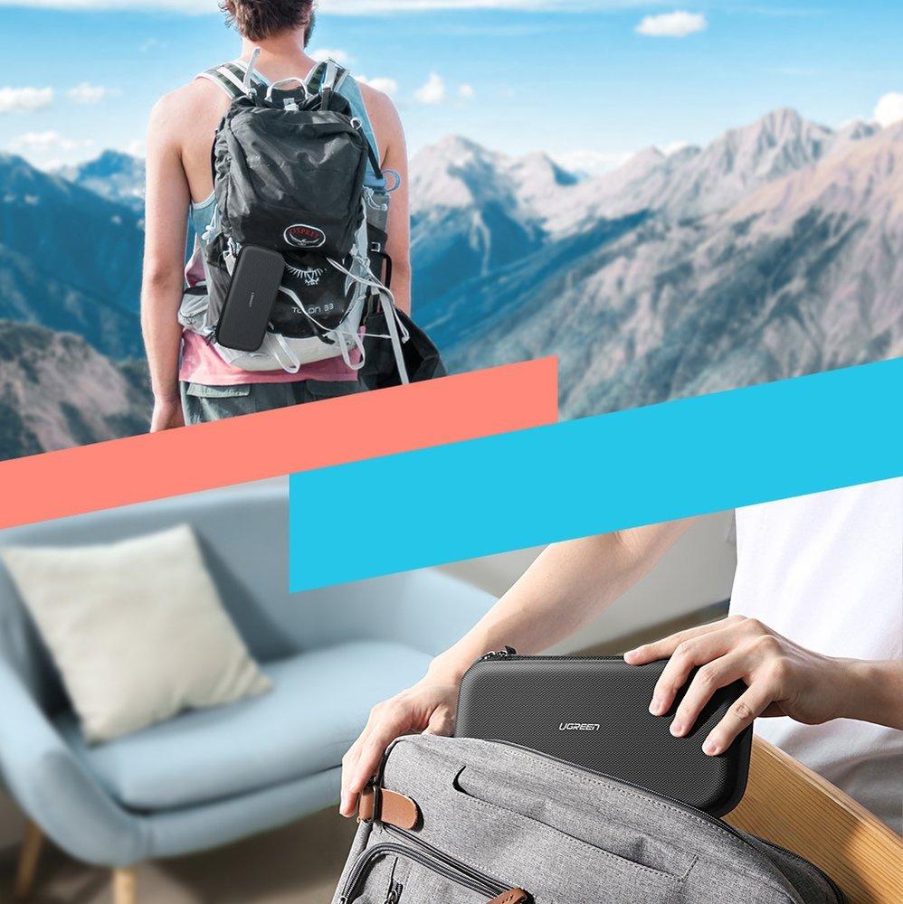 Ugreen Case Box for Nintendo Switch and Accessories 26cm X 12cm X 4cm Black (LP174 50974)