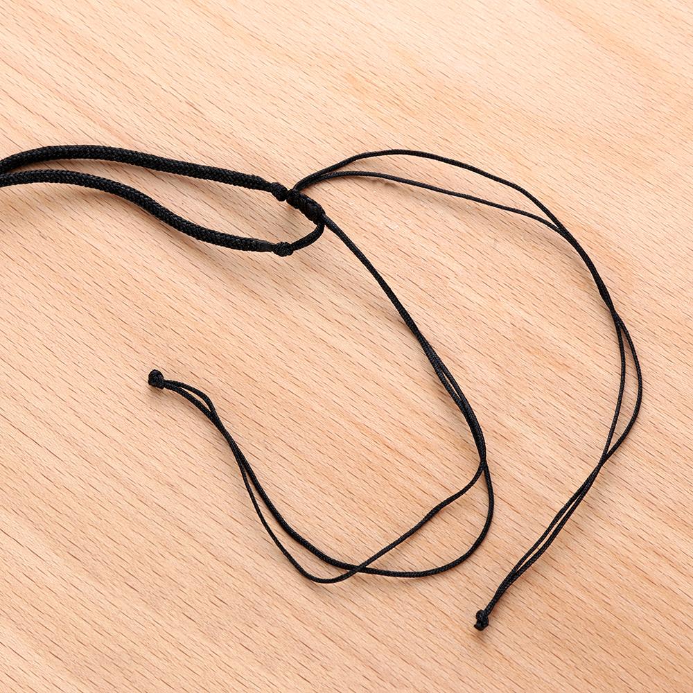 Fashion Blessing Lucky Round Ball Necklace Obsidian Pendant Amulet