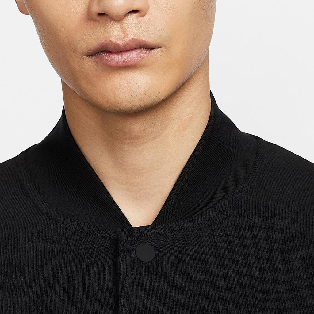 Nike Спортивная флисовая куртка в стиле varsity темно-серая IB8766-021