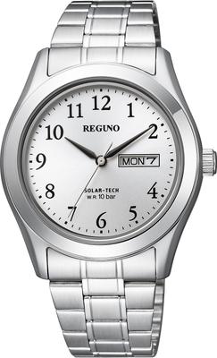 [Citizen] REGNO Кольцевые Солнечные Часы KM1-211-13 Серебристые