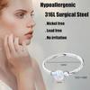 18G Hinged Spiral Nose Hoop for Rook, Conch, Cartilage, Daith, and Tragus Piercings - Stainless Steel Closed Ring