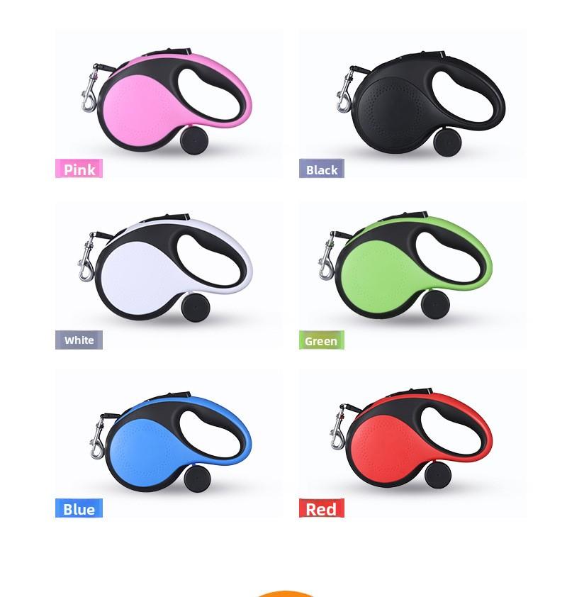 3M/5M8M large, medium and small dog pet leash, small dog chain pet automatic telescopic leash dog leash