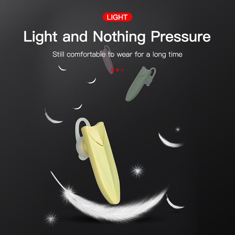 DUODUO 24 часа Play Business Bluetooth-гарнитура Автомобильный Bluetooth-наушник Hands Free с микрофоном-крючком Беспроводные наушники для iPhone xiaomi samsung