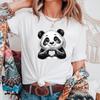 Panda Lover T-Shirt, Funny Animal Shirt, Gift for Her