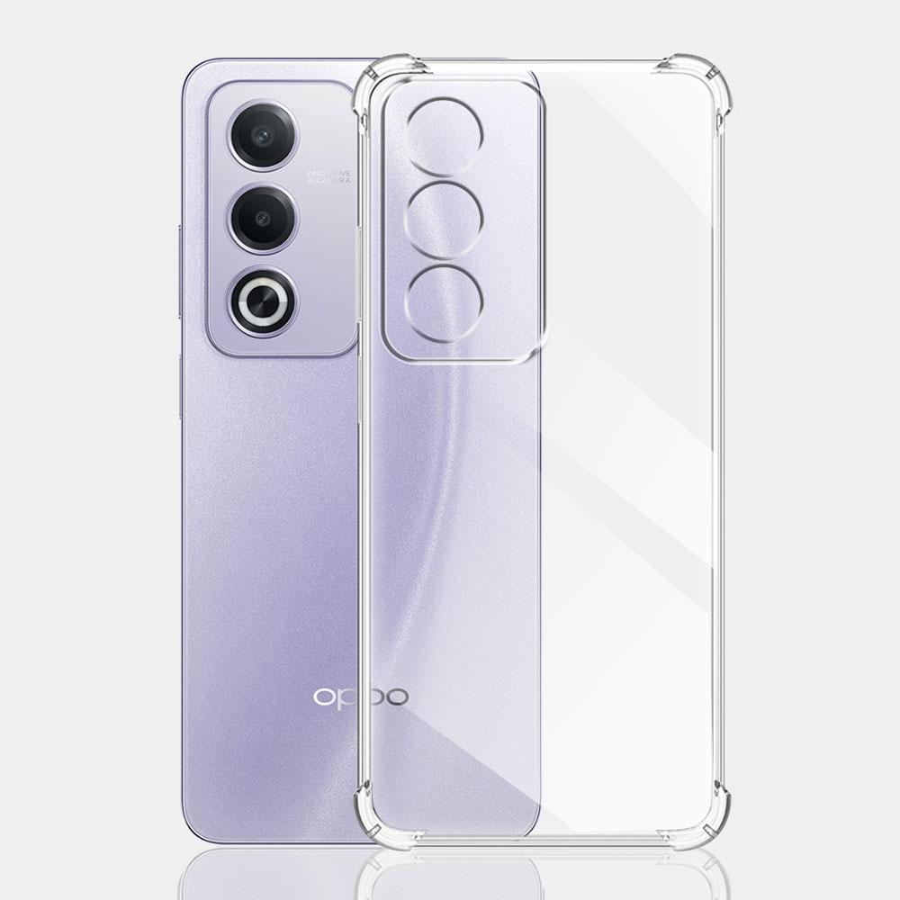 Для Oppo A3 Pro 5G 6300 Чехол Прозрачный Противоударный Силиконовый Мягкий Чехол для Телефона Для OPPO A3 Pro A3Pro 5G 6.67" CPH2639 Защита Задней Крышки