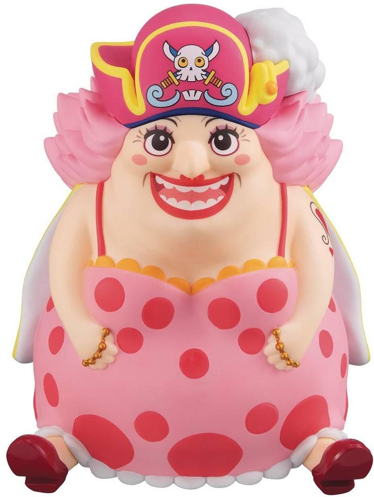 Rukappu ONE PIECE Большая Мамочка Примерно 110 мм ПВХ Окрашенная Подвижная Фигурка