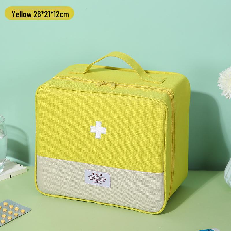 Компактная дорожная сумка для хранения лекарств - портативный небольшой органайзер для экстренной медицинской помощи