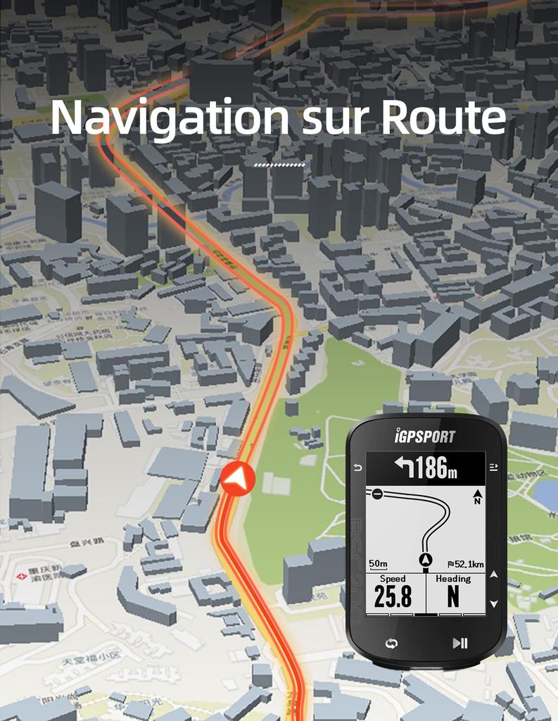 GPS-велокомпьютер iGPSPORT BSC200