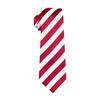 Hi-Tie Мужской комплект шелкового галстука в красно-белую полоску, брошь, галстук, носовой платок, запонки, зажим для галстука на свадьбу