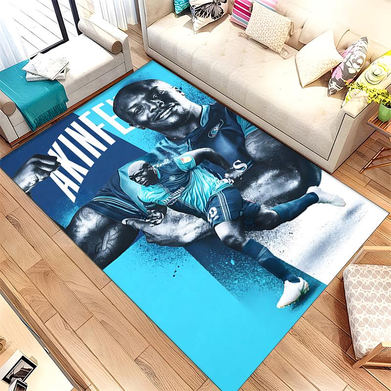 Wycombe Wanderers Football Club (1) Rug Suitable For Living Rooms Bedrooms Computer Rooms Dining Areas And Placement Under Tables And Chairs Also An I