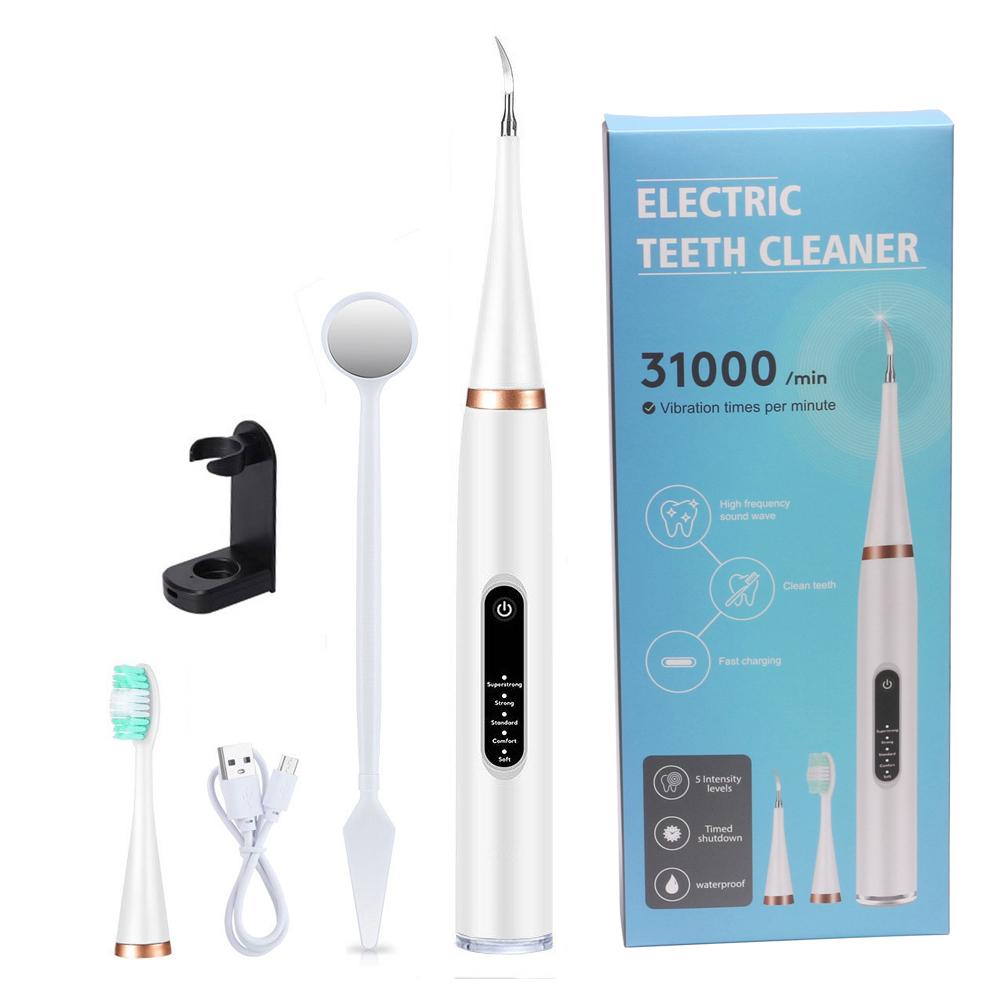Электрический очиститель зубов, скалер, зубной камень, пятна, средство для удаления зубного камня, звуковая зубная щетка, зарядка, инструмент для отбеливания зубов