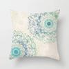 45x45cm Colorful Abstract Mandala Print Pillowcase Comfortable Sofa Car Seat Waist Cushion  Cover Modern Home Decor