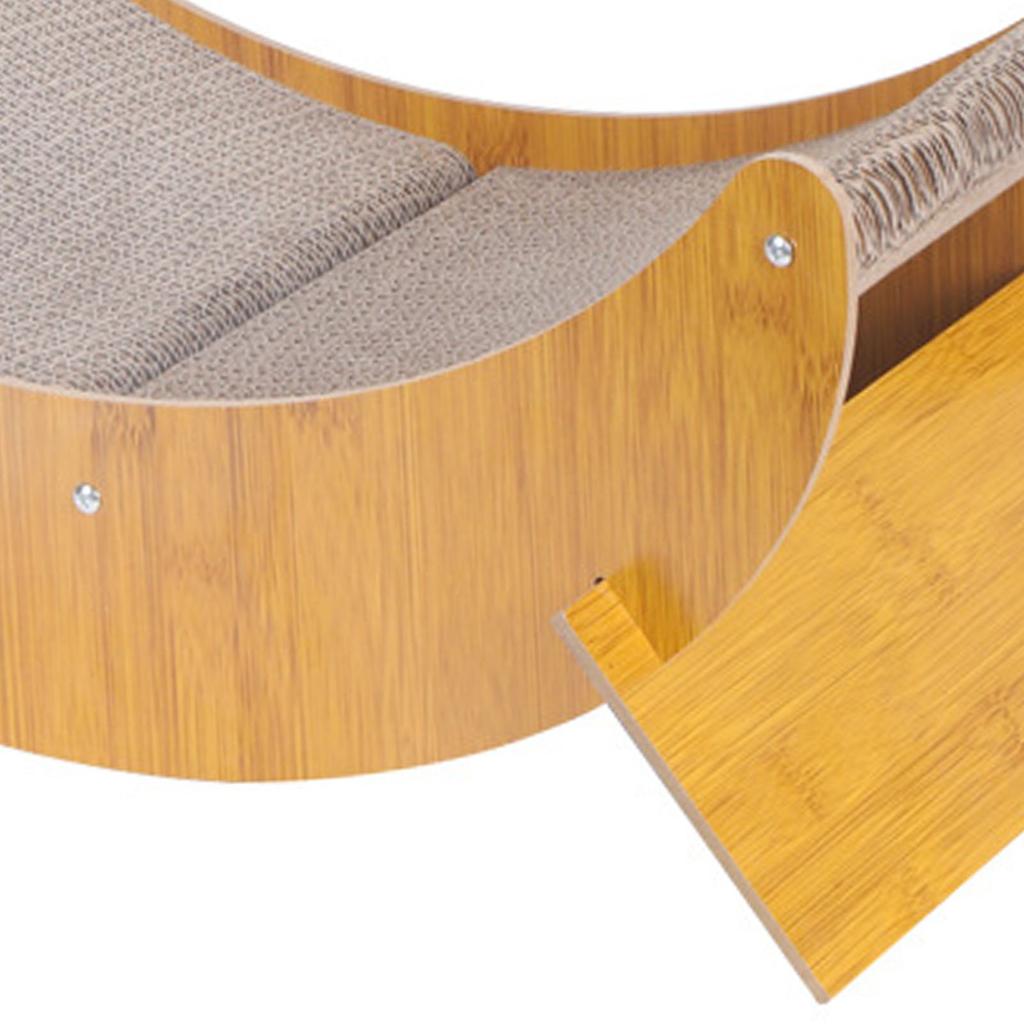 Cat Scratcher Bed Multifunctional Comfortable Corrugated Cat Scratcher Lounge Bed for Pet Supplies