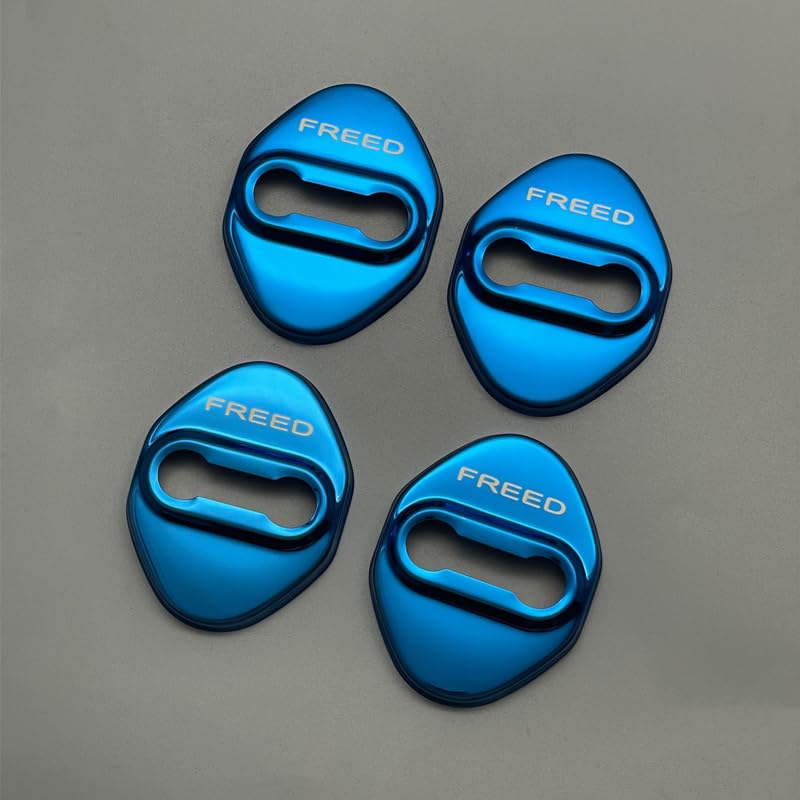 MEKOMEKO Honda New Freed GT Series Striker Cover Door Lock Cover Plated Accessories Interior Parts Stainless Steel 4PCS Easy Installation 20 июня