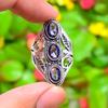 Amethyst Handmade 925 Sterling Silver Jewelry Ring Size 9 T8P92