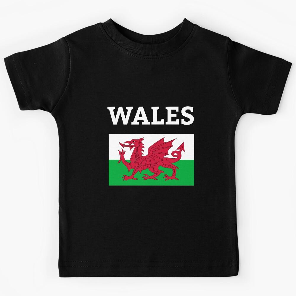 Wales Welsh Flag Kids T-Shirt