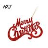 Christmas Tree Decorations Merry Letter Sign for Tree, Glitter Plastic Hanging Holiday Home Accents Ornaments, Sparkling Letters Pendant Winter Party
