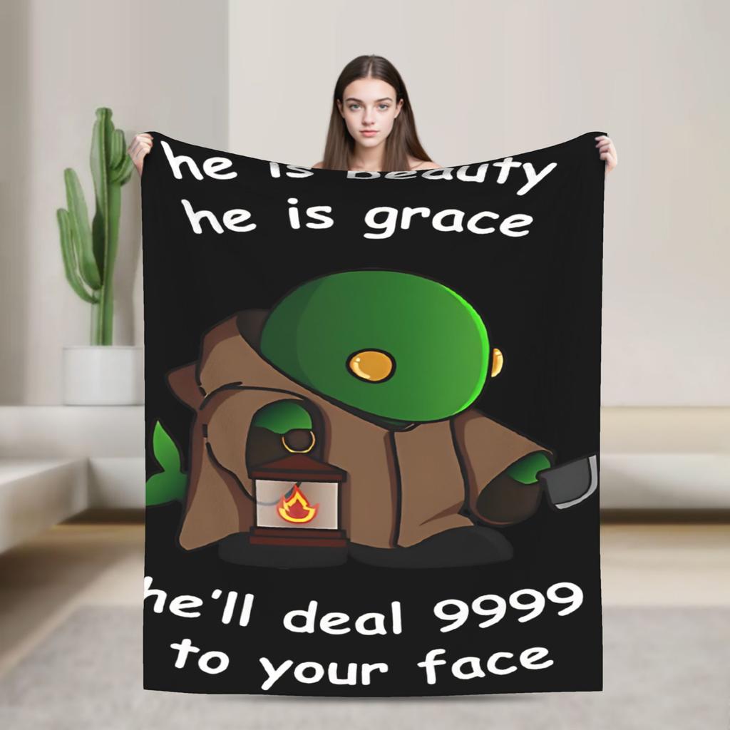 Slay the Spire 2 Games Flannel Blanket Autumn Soft Durable Throw Blanket for Boy Girl Living Room Bedspread Sofa Bed Cover