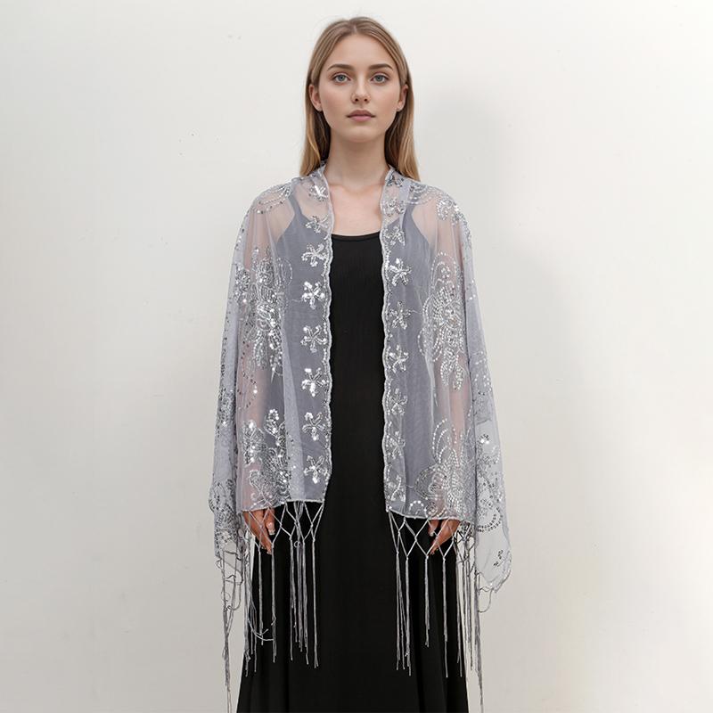 Модный цветочный шарф с кисточками для женщин, роскошные шали, женский мусульманский хиджаб, однотонная длинная накидка, шарф для женщин, накидка для вечеринки, пелерина 160*60 см