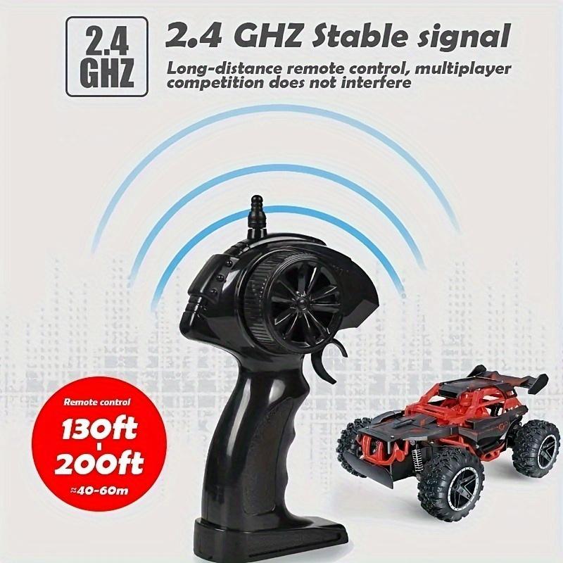 1:18 Large Skeleton Car Body High-Speed Off-Road 2.4GHz Remote Control Drift Car - 40.0-60.0 Meter Range - Anti-Collision Setting - Rubber Big Tires