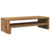 VidaXL Support de moniteur chêne artisanal 54x22x15 cm bois ingénierie, support de moniteur pour bureau, étagère de 854777