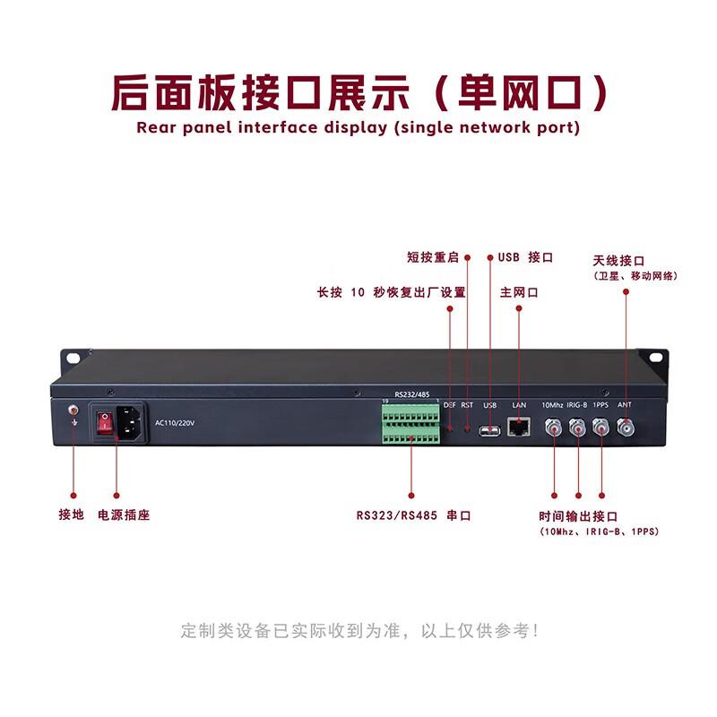 MORLINK Beidou/GPS Dual-mode Time Synchronization Server