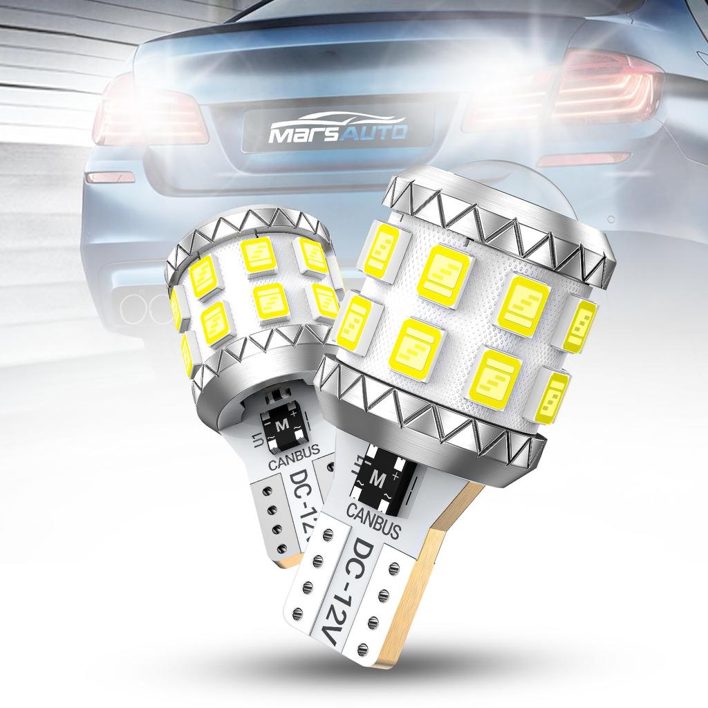 Marsauto T16 Светодиодная лампа заднего хода, Лампа заднего хода, Взрывная лампа, 6000K, Высокая яркость, Чип 2835SMD,