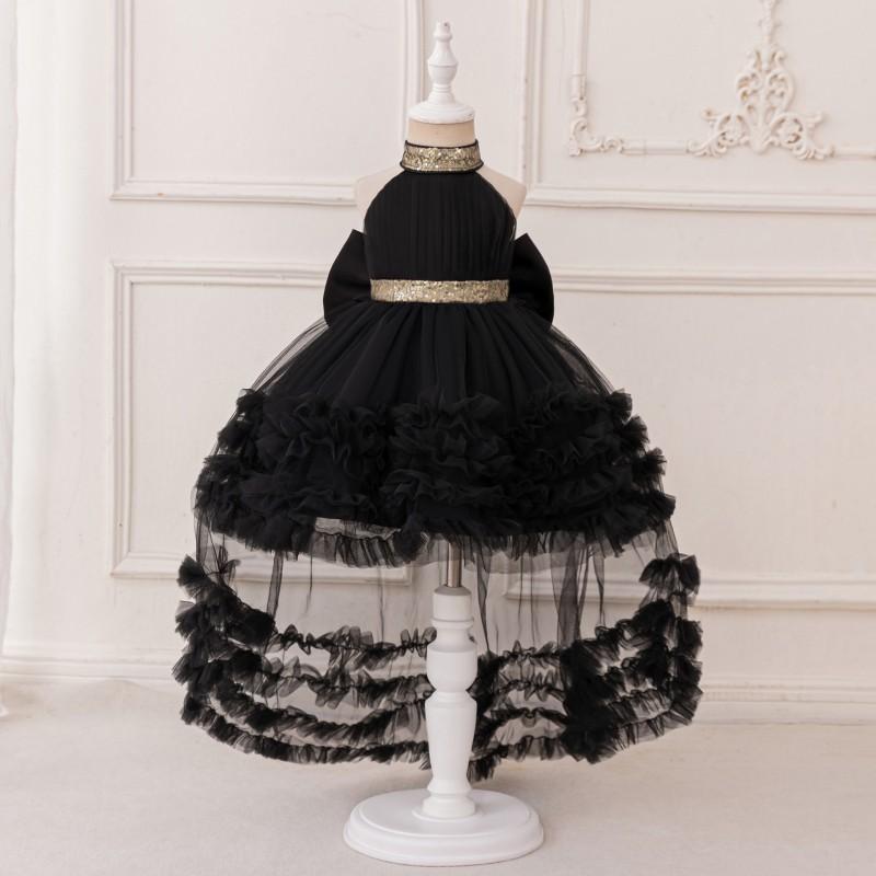 Girls Pageant Dress Toddler Princess Tulle Gown Wedding Party Performance