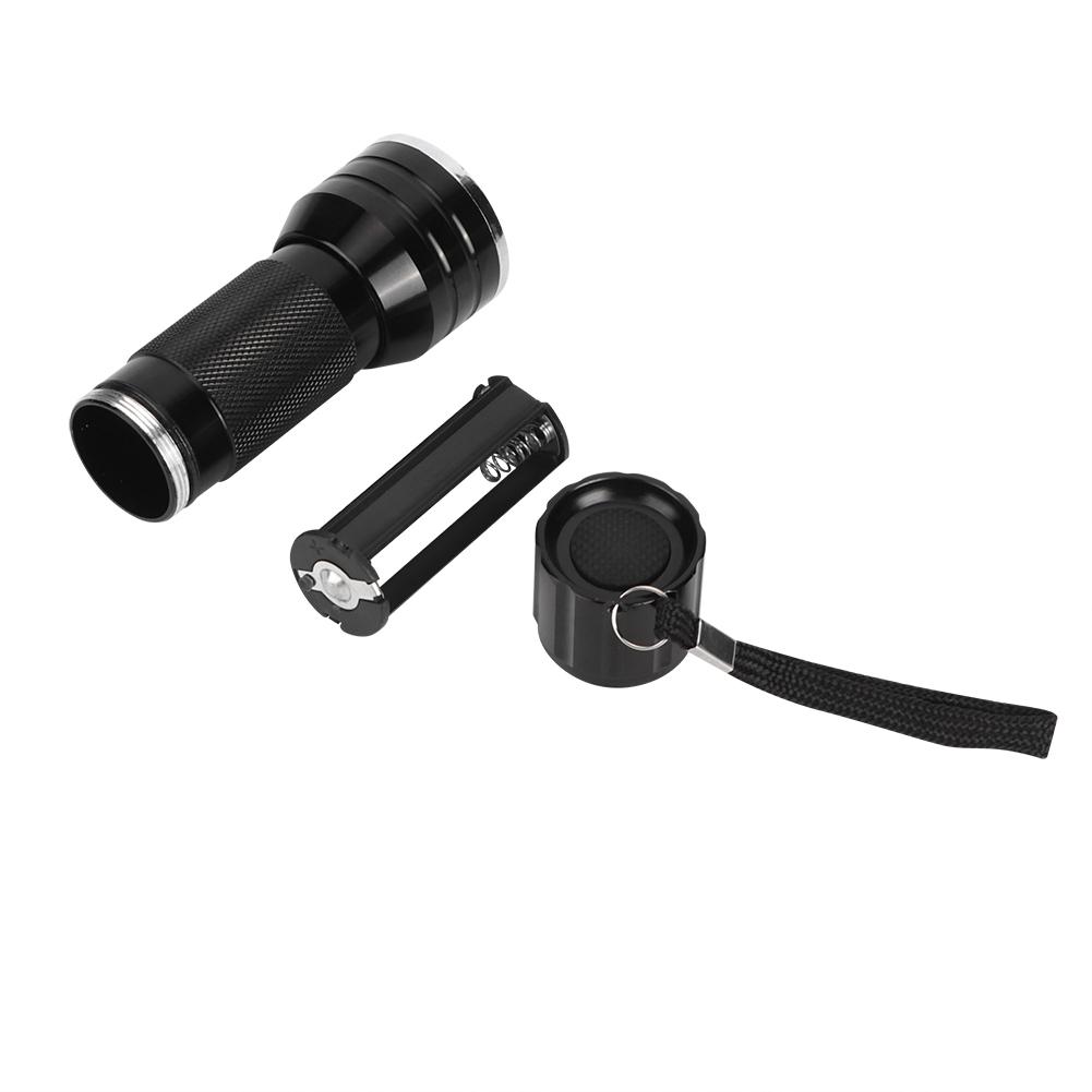 Ультрафиолетовый 21 светодиодный фонарик из алюминиевого сплава, мини-фонарик для скорпионов и домашних животных