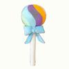 Rainbow Lollipop Ball Pillow Plush Toy Candied Haws Rag Doll Children Sleeping Doll Gift