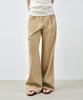MONGDOL Essential Широкие брюки с одной складкой Бежевые Mdpt049Beige