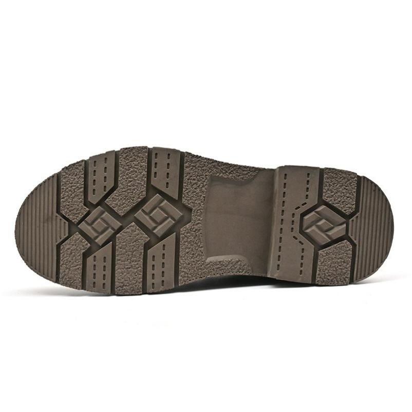 Большой Размер Ретро Кожаная Обувь Мужская Модная Повседневная Обувь Мужские Уличные Кроссовки Мужская Повседневная Кожаная Обувь