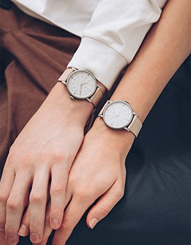 [Официальный магазин] Maven Watches 40 мм СЕРИЯ THE URBAN SCOUT Минималистичные модные часы (MUS-01 НАТУРАЛЬНЫЙ 40ММ)