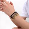Factory  Men's Stainless Steel Byzantine Chain Bracelet King Chain Bracelet Hip Hop Chunky Chain Bracelet