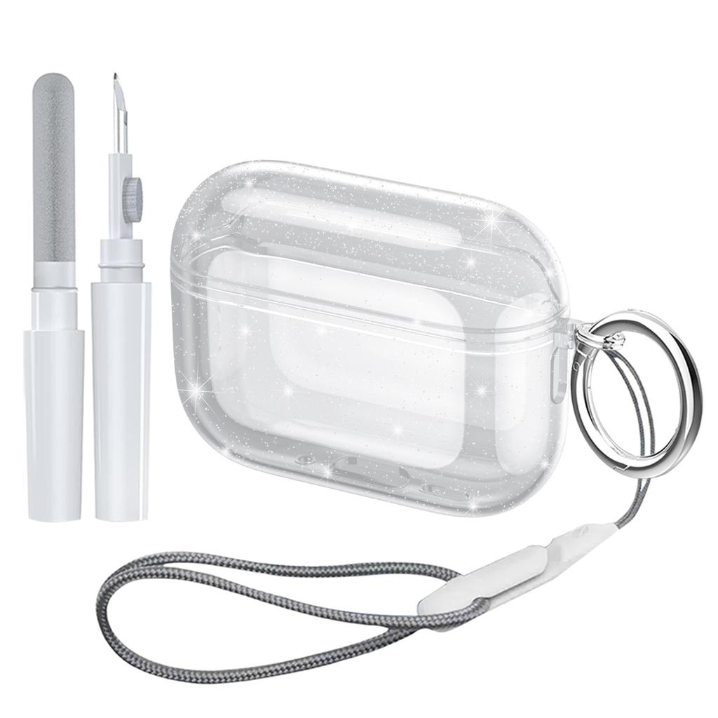 for AirPods Pro 3 Case with Cleaning Kit Protective Case for AirPods Pro 3rd Generation Case AirPod Pro 3 Case Accessories
